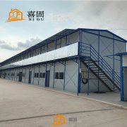 來看看，出口新加坡活動(dòng)板房安裝完工